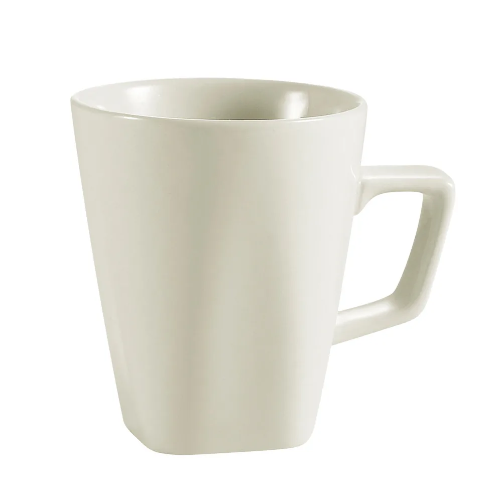 CAC China RE-1705 - 5 oz Mug, 2.75" L x 2.75" W x 3.25" H, Ceramic, Dishwasher Safe - 1 Dozen