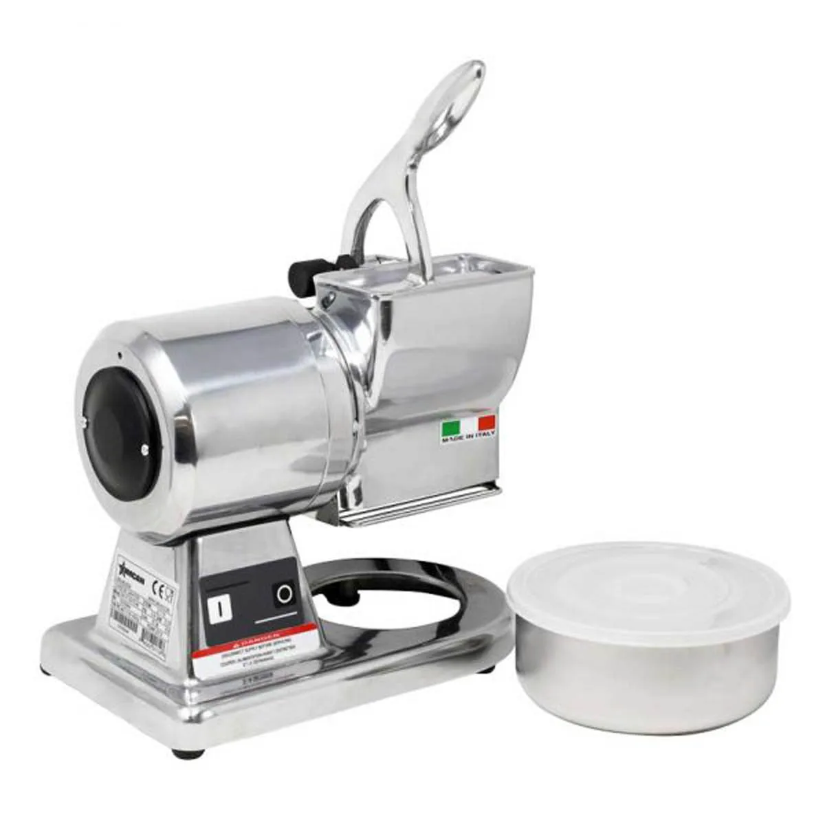 Omcan USA 21719 (Gr-It-0373-M) Cheese Grater, Countertop, Electric, Manual Feed