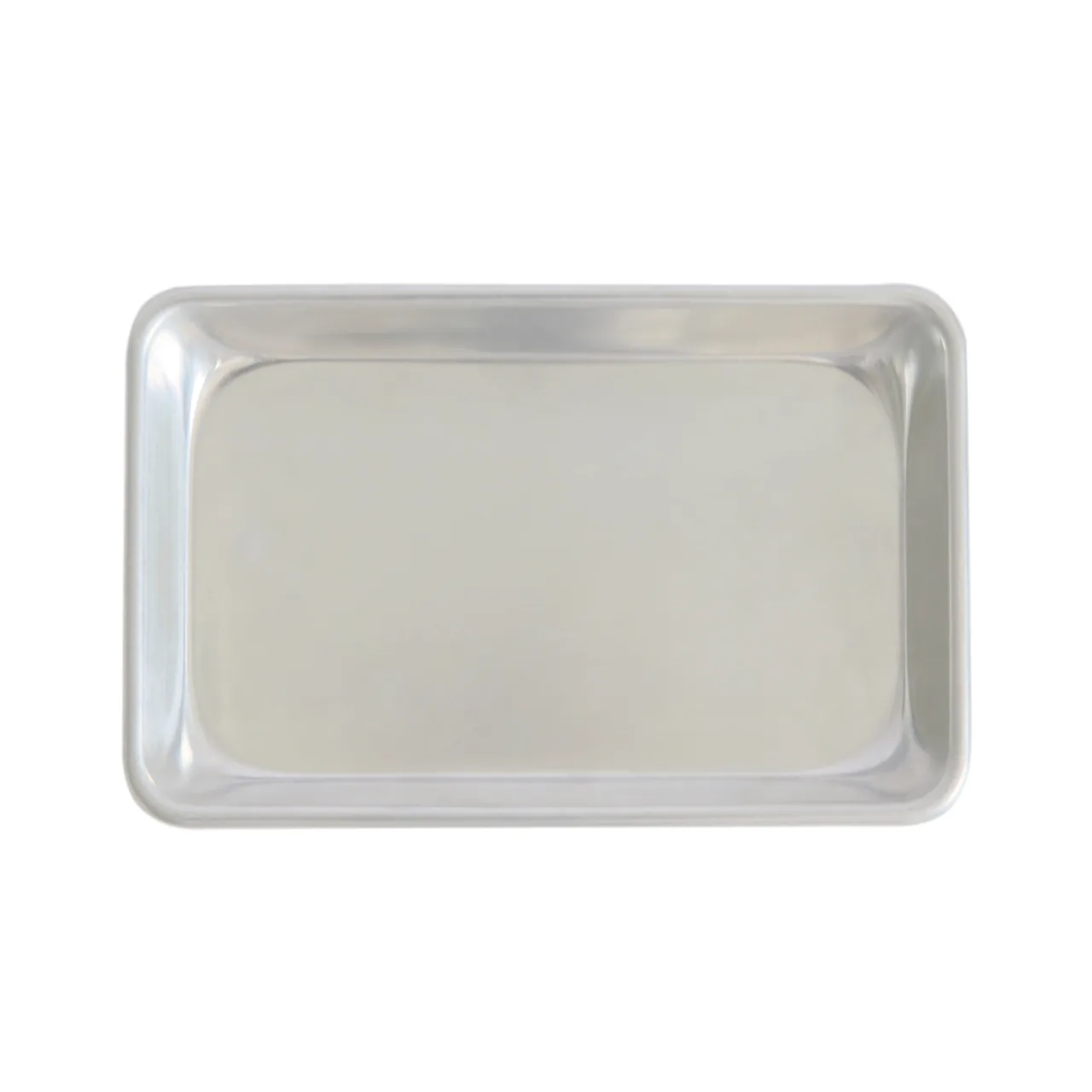 CAC China ASHP-0610 Solid Aluminum Bun / Sheet Pan, 10"L x 6"W, 20 Gauge