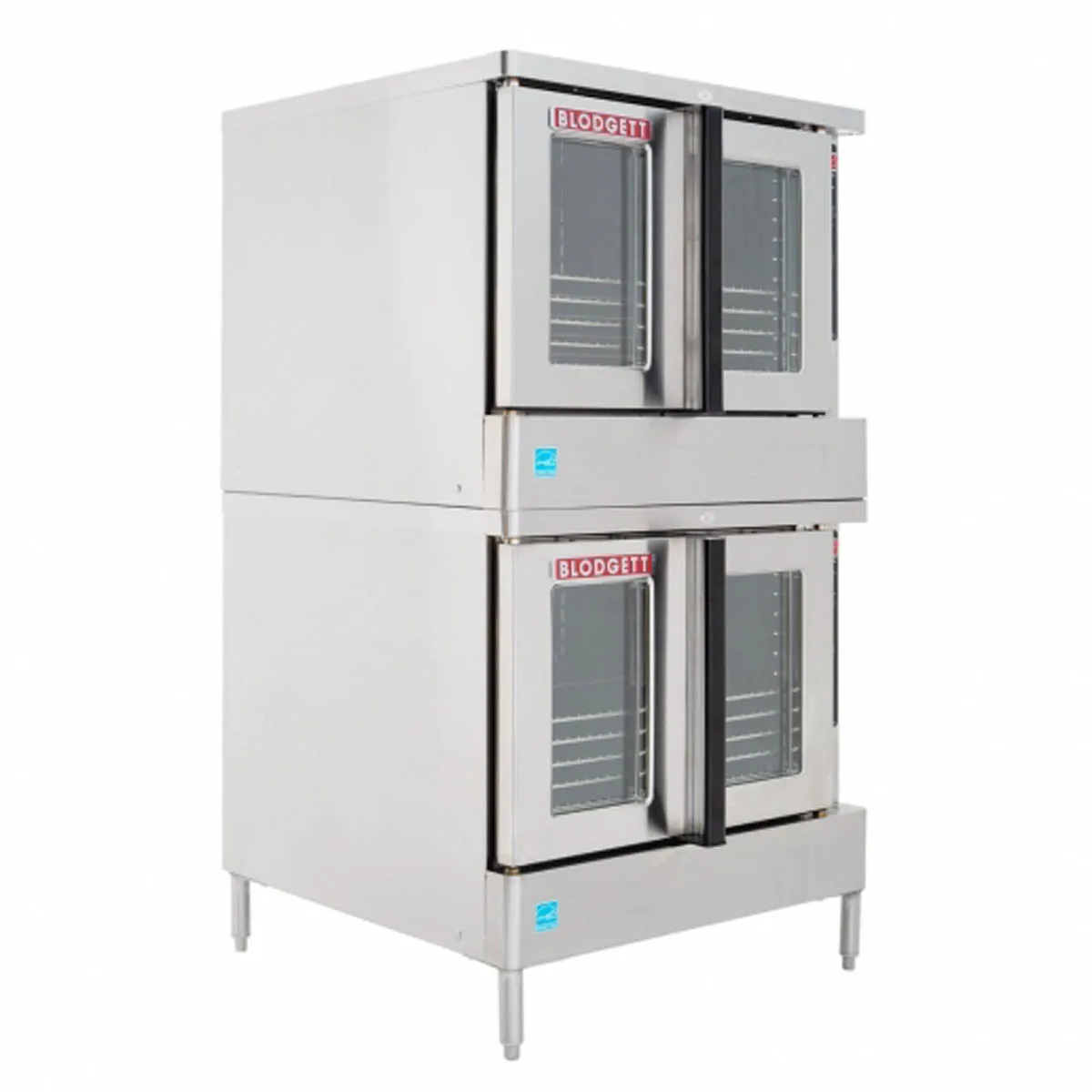 Blodgett ZEPH-100-E DBL Zephaire Double Deck Full Size Electric Convection Oven w/ Standard Depth