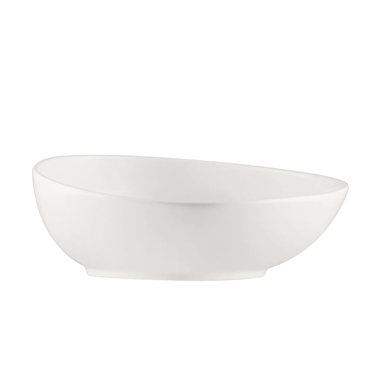 CAC China BRT-B11 Beret Bowl, 45.75 Oz 10-3/4" Diameter, Porcelain, Bone White - Dozen