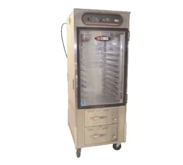 Carter-Hoffmann HL10-10-RW "Full Height" 1-Door Solid Heated Holding Cabinet, 20 12"x20" Pan Capacity, Stainless Steel