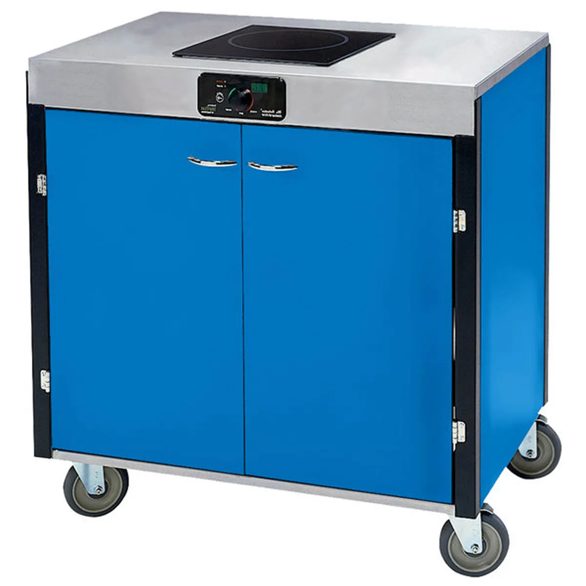 Lakeside 2060 Creation Express Station Mobile Cooking Cart w/ 1 Induction Burner, No Filtration System