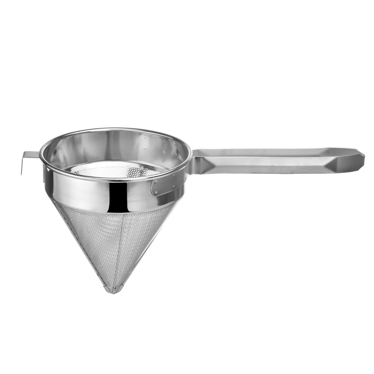 CAC China KUSC-8F Cap Strainer, 8" Dia Fine Mesh Stainless Steel, Professional Grade Food Prep Tool