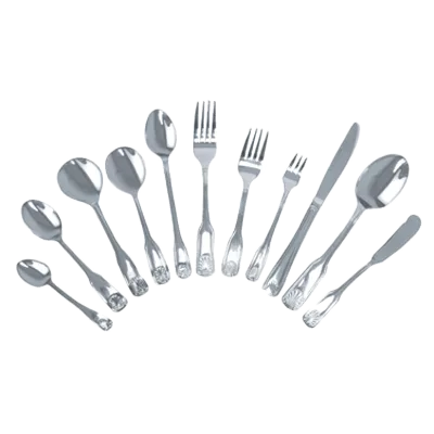 Thunder Group SLSS011 Butter Knife, 18/0 Stainless Steel, Mirror-Finish, Sea Shell - Dozen