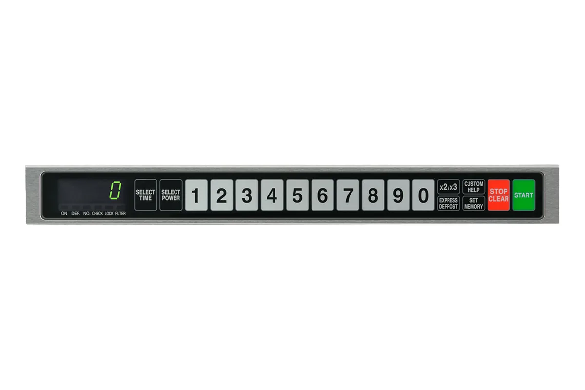 Sharp R-CD2200M 2200W TwinTouch Commercial Microwave Oven, Touch Panel Control, 208/230V