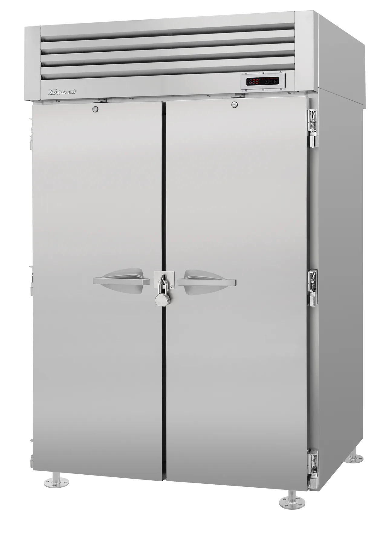 Turbo Air PRO-50H-CRT 2-Section Heated Holding Cabinet, 47.7 cu ft, Stainless Steel, 2-Door, 51-3/4"W x 33-7/8"D x 78"H