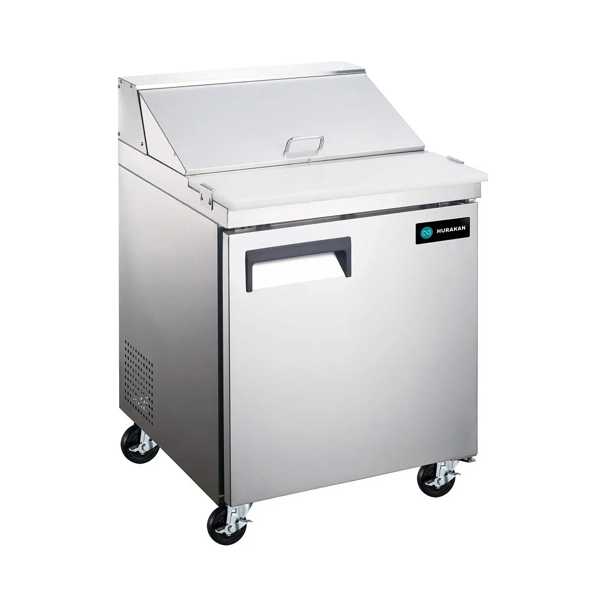 Hurakan HKN-SPT29R1D 29" Sandwich / Salad Prep Table, 1-Door, Fits (8) 1/6 Size Pans