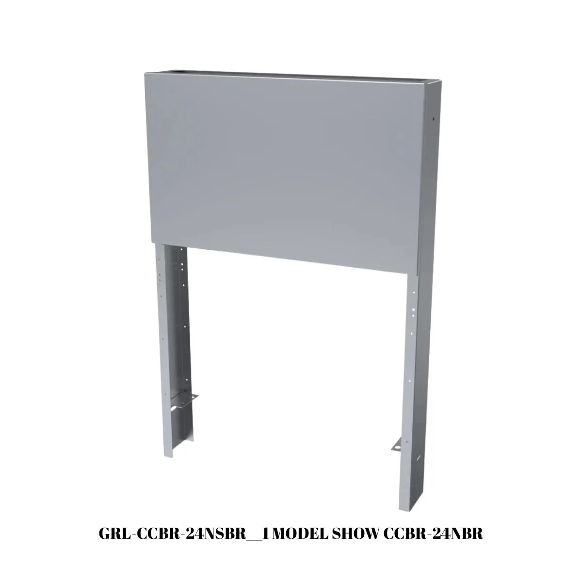 Garland US Range CCBR-24NSBR Cuisine Back Riser, Single-Deck, 24" High, 24" Wide