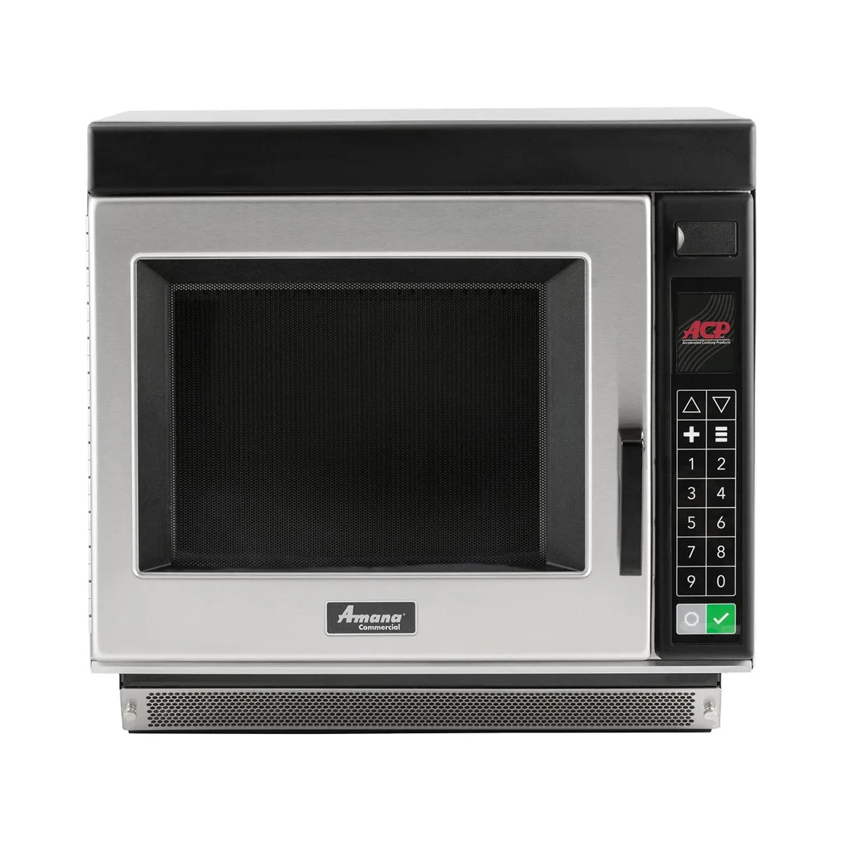 Amana RC17S2 1700W Heavy Duty Commercial Microwave Oven, 1.0 Cu. Ft., Push Button, 208/240V