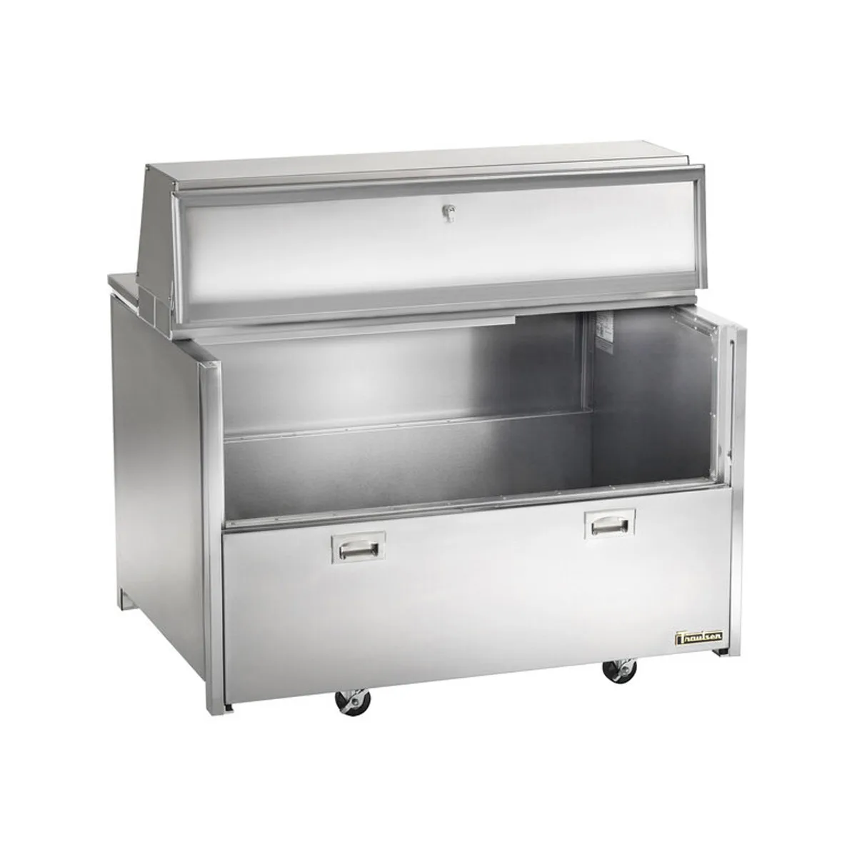 Traulsen RMC34S4 34" Single Sided Milk Cooler, Forced Air, 8 Crates Capacity