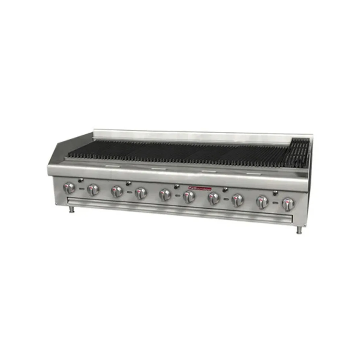 Southbend HDC-60 60" Countertop Gas Radiant Charbroiler w/ (10) Burners, 200.000 BTU