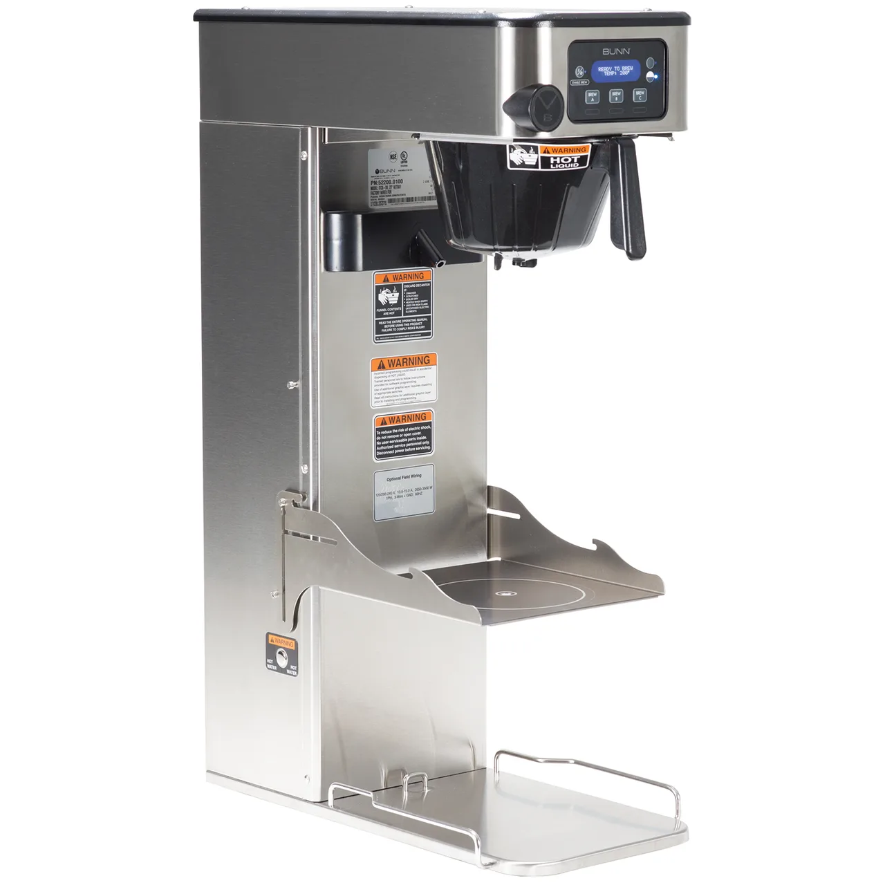 BUNN 52200.0000 52200.0000 Itcb-Dv Tea/Coffee Brewer with Tray
