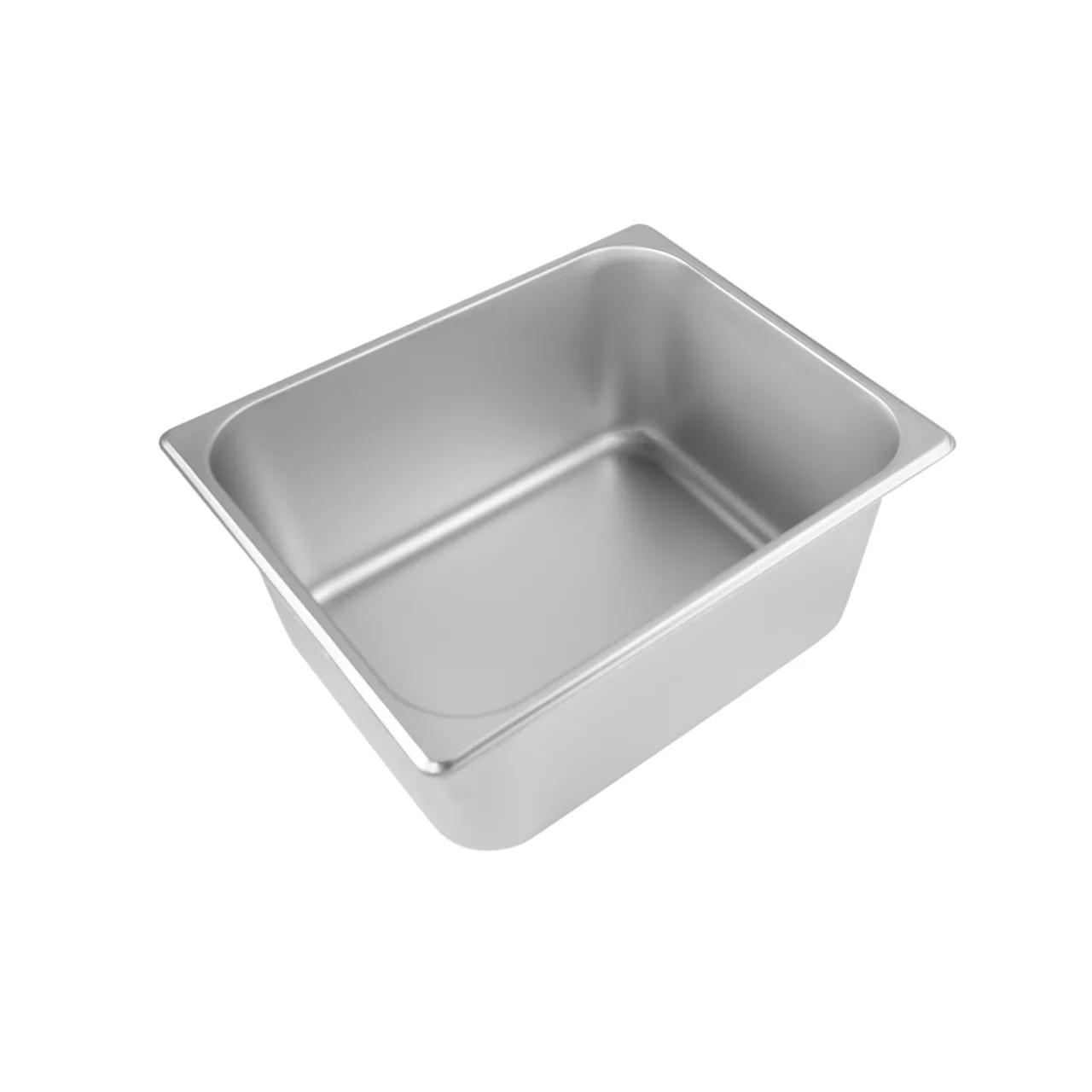 CAC China STPH-S25-6 Stainless Steel Steam Table Pan, 1/2‑Size, 6" Deep, 25‑Gauge, NSF Certified