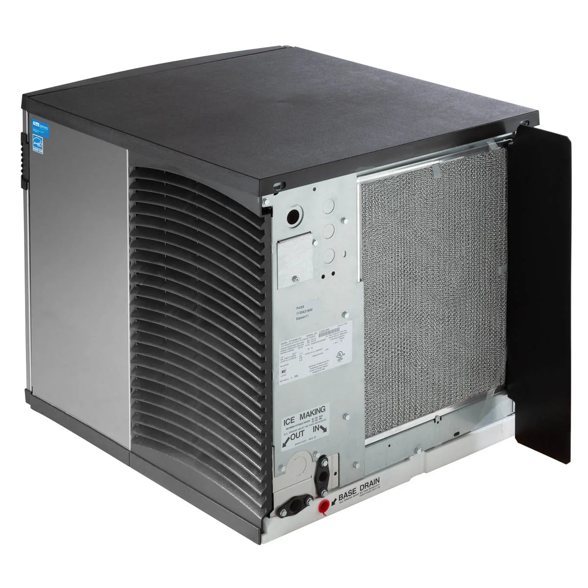 Manitowoc IDT0420W 22" Full Cube Ice Machine Head, Water Cooled, 454 lb/24 hr