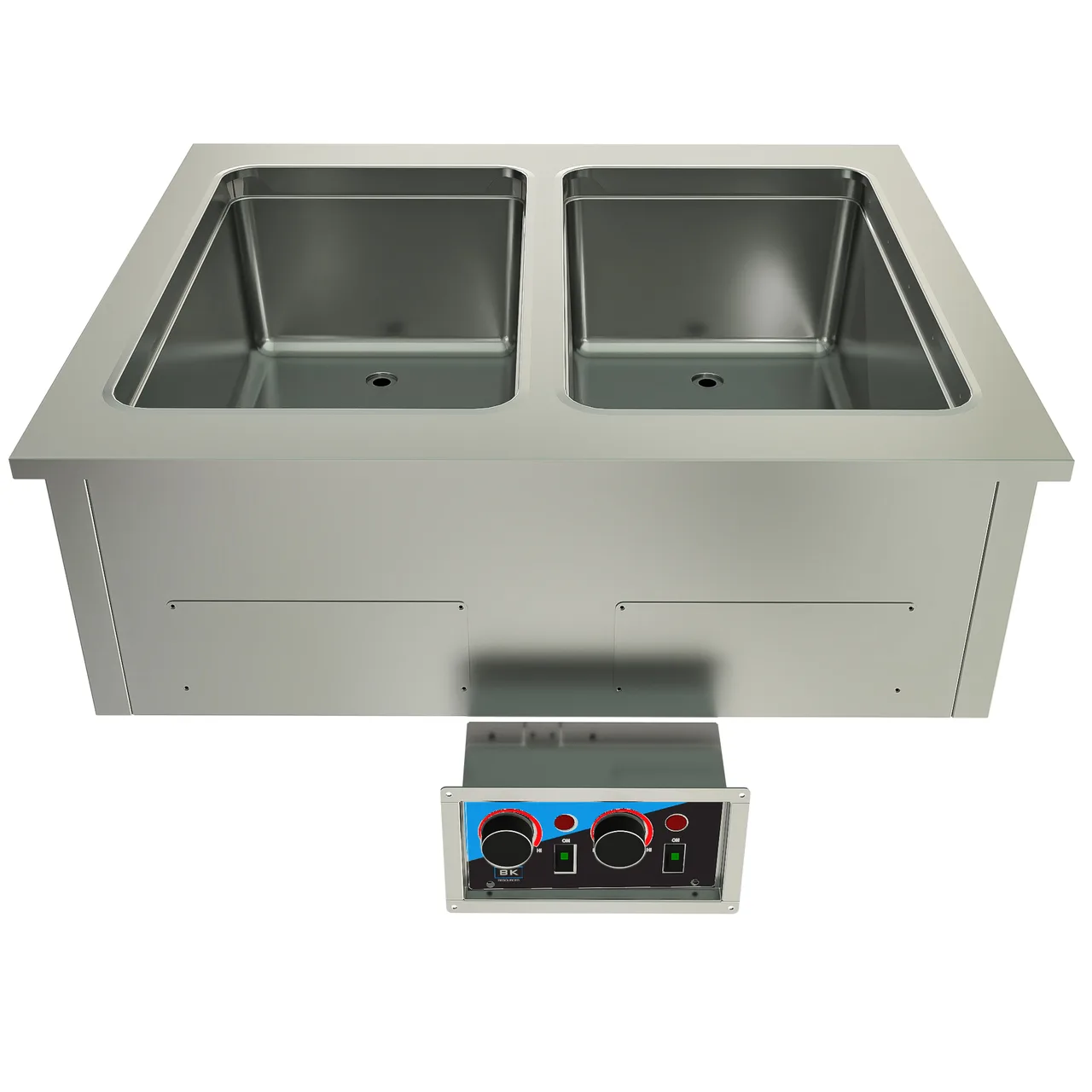 BK Resources E-HP-2 Electric Drop-In Hot Food Well Unit