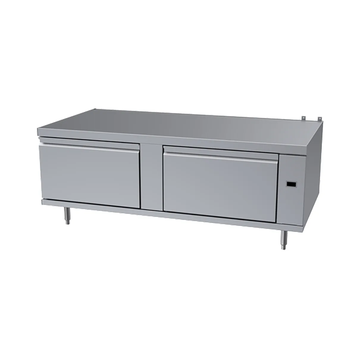Garland US Range UN17FR66 66" Polar Cuisine Freezer Chef Base w/ 4 Drawers, Remote