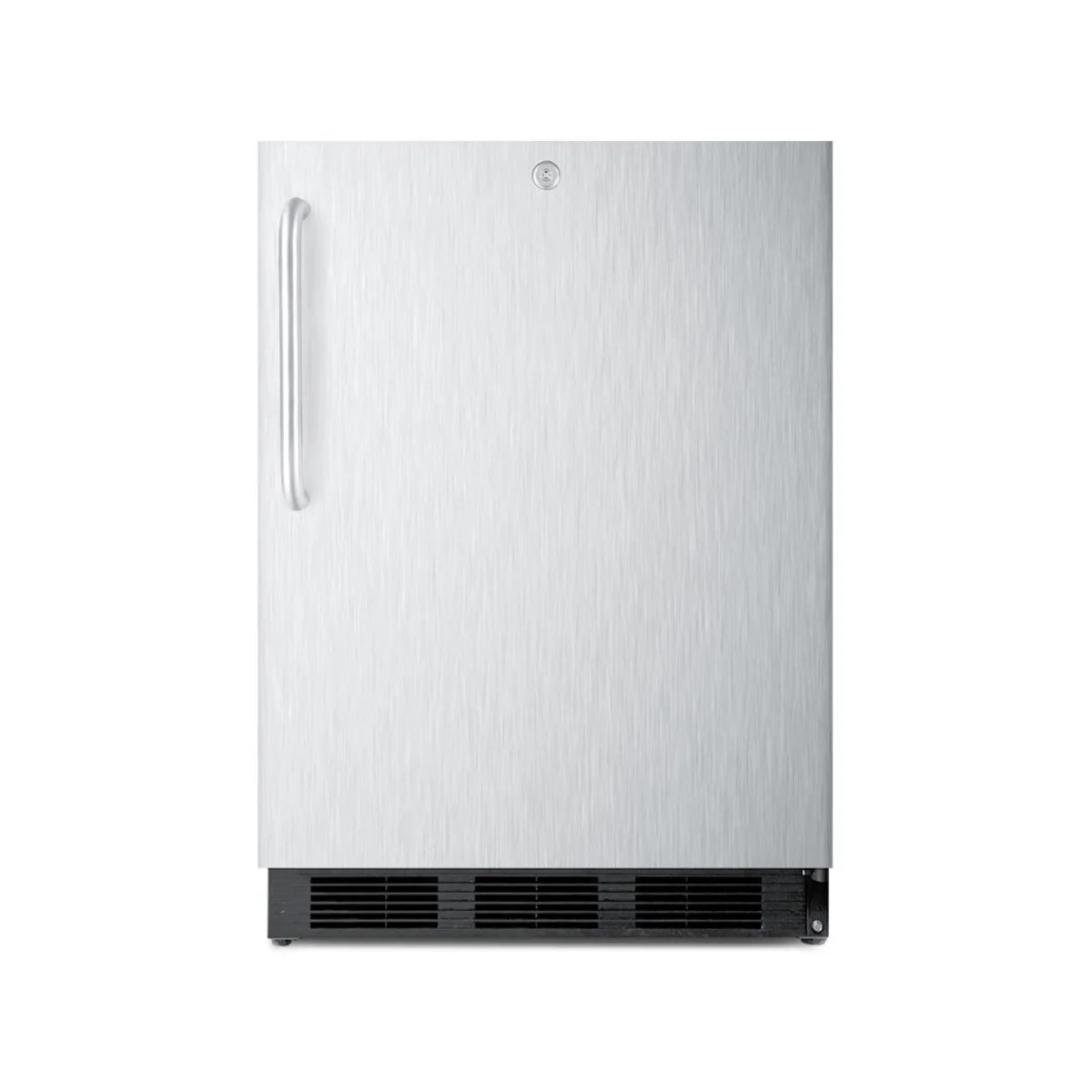 Summit SPR7BOSSTADA 24" Built-in or Freestanding Outdoor Refrigerator, Stainless Steeel, ADA Compliant, 5.5 cu. ft.
