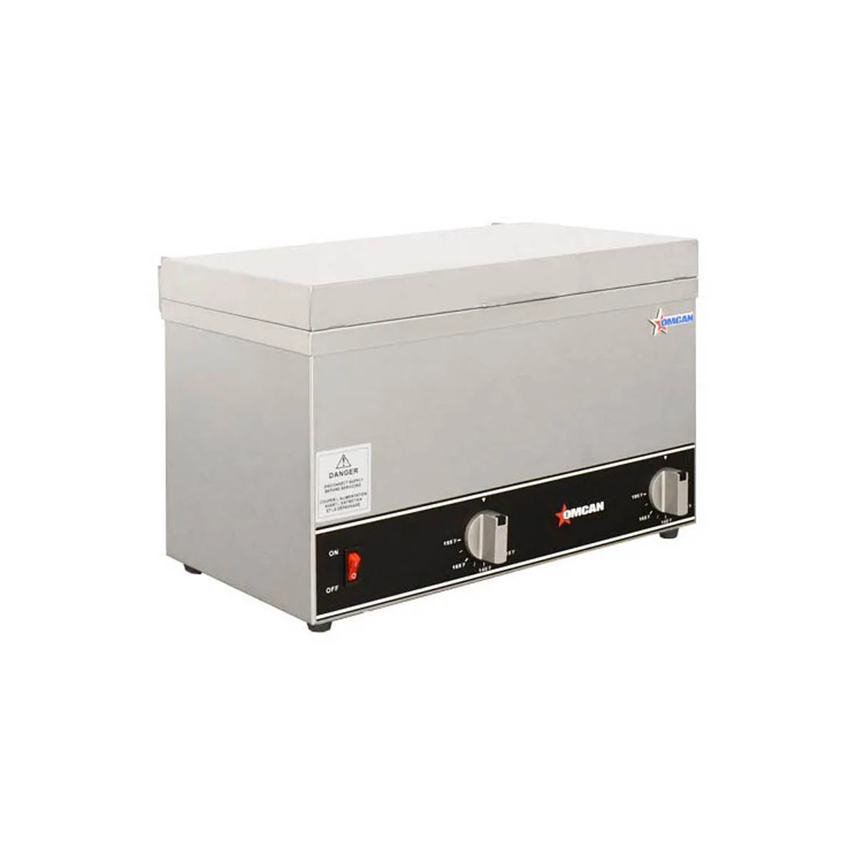 Omcan USA 44182 (Fw-Cn-0252) Double Pot Sauce Warmer, Countertop, Power Switch