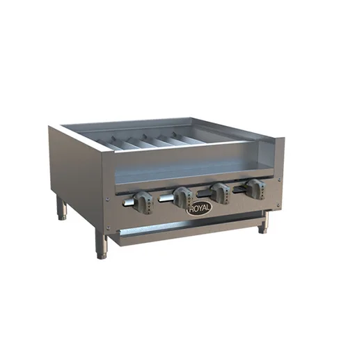 Royal Range of California RKTB-24 25" Countertop Gas Kabob Radiant Charbroiler, 72.000 BTU