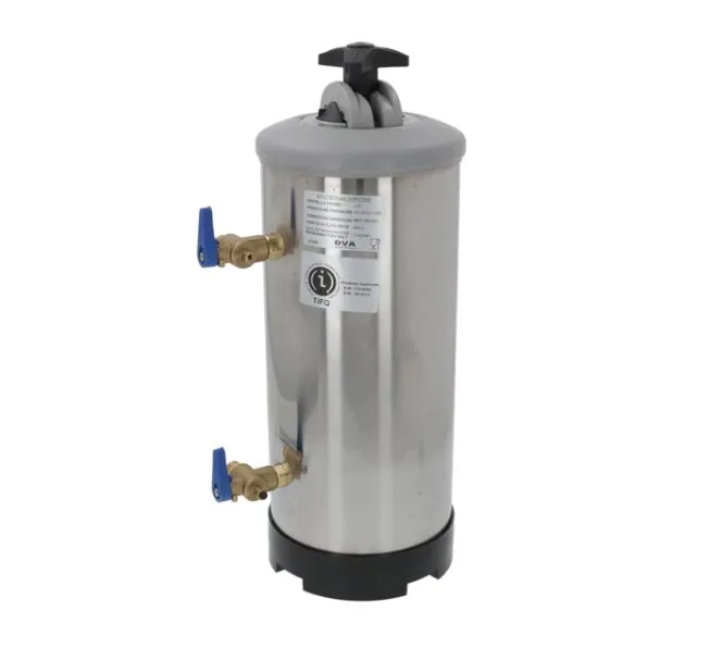 AMPTO 5900501 Kit Water Softener, 8 Litre, with Flexible Pipe,