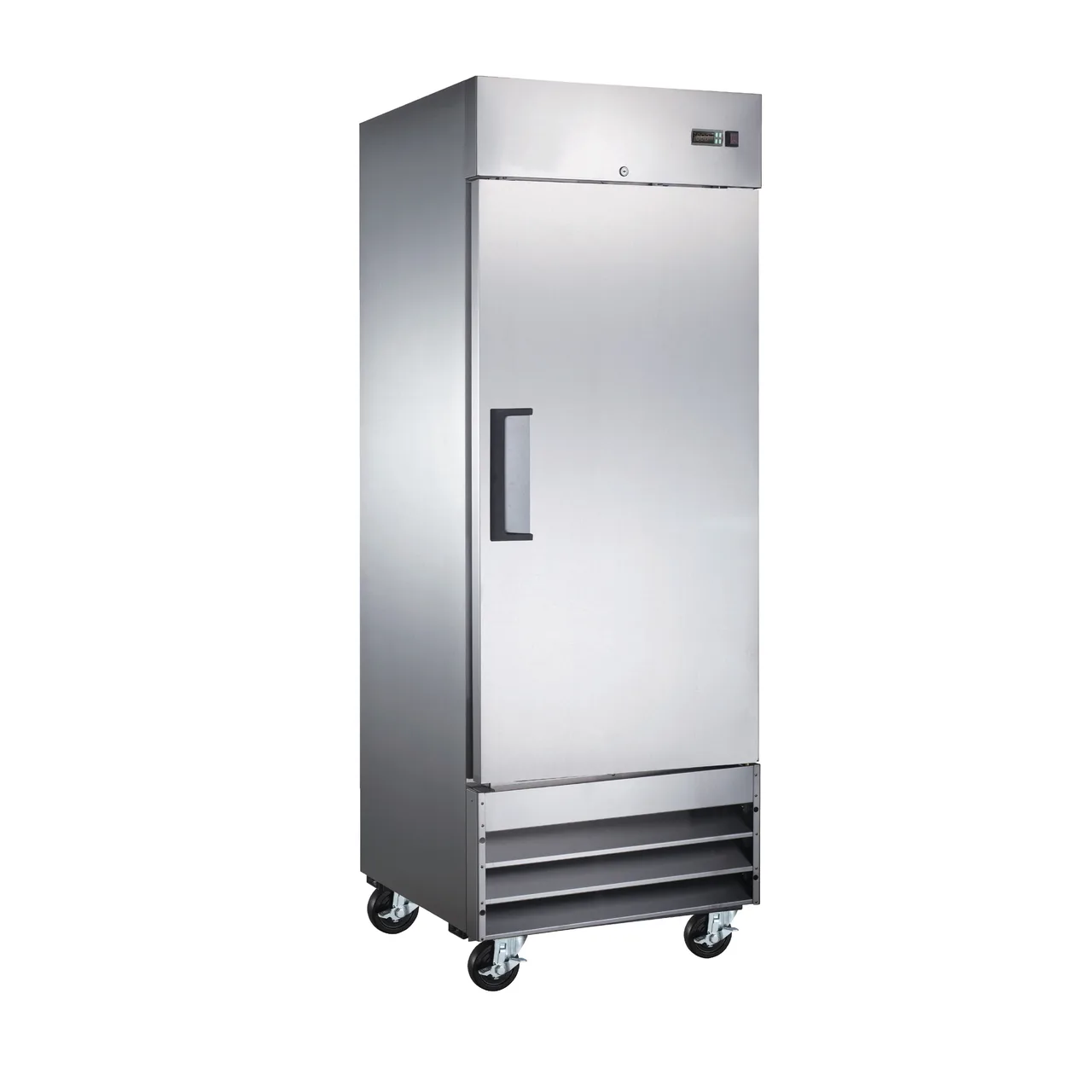 Omcan USA 50023 29" One Section Reach-In Freezer w/ Solid Door, Bottom Mount, 23 cu. ft.