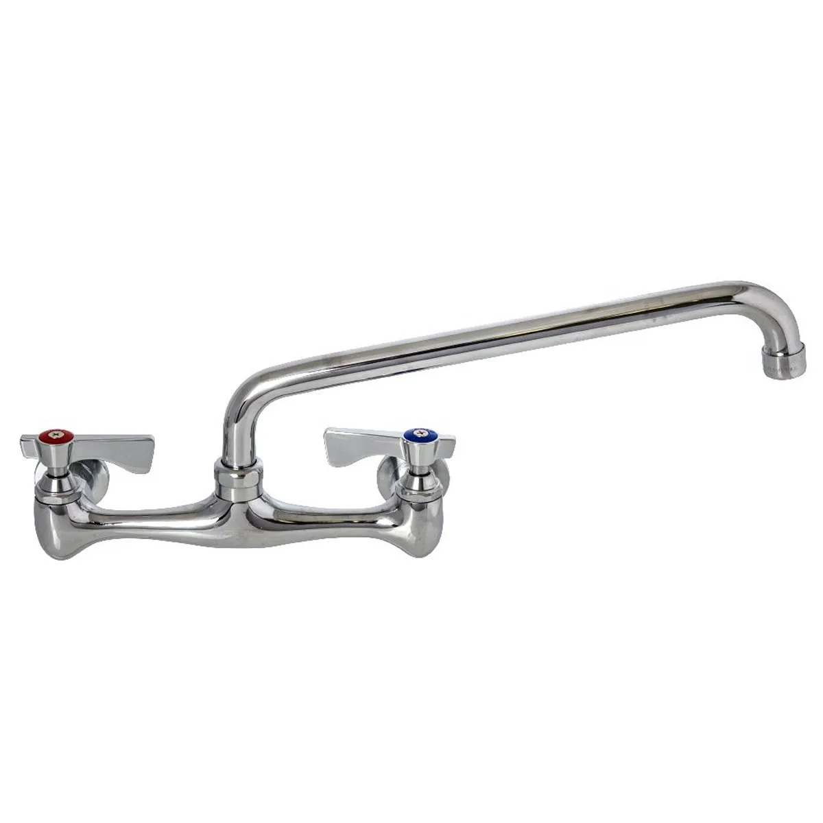 Krowne 12-812L Low Lead Compliant Silver Series Faucet, splash-mounted, 8" centers