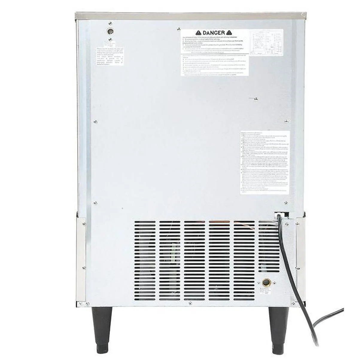 Maxx Ice MIM250 24" Air Cooled Full Cube 260 lb Undercounter Ice Machine with 75 lb Bin