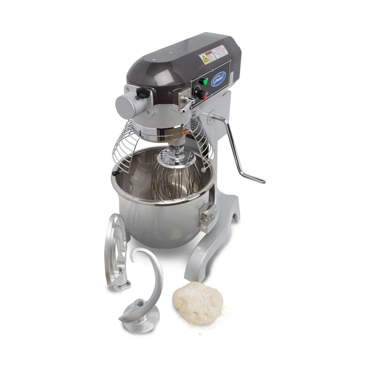 General GEM120 Countertop 20 qt  Commercial Planetary Mixer, 3-Speed