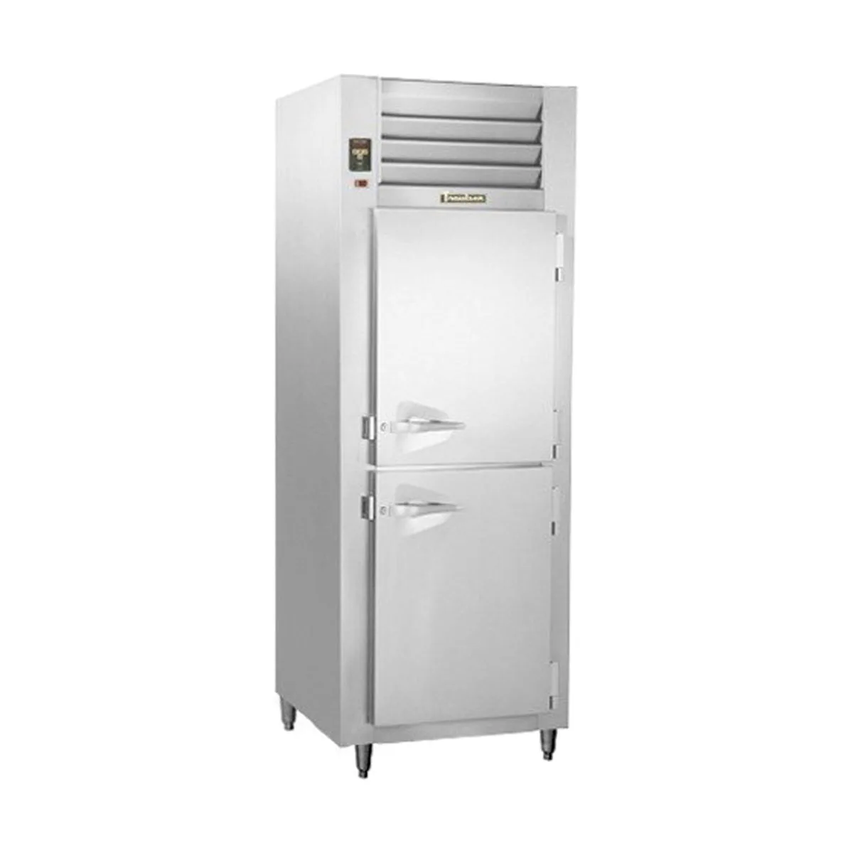 Traulsen ALT132N-HHS 26" 1-Section Reach-In Freezer, 2 Half Hinged Solid Doors, Remote, 21.1 cu. ft., Stainless Steel