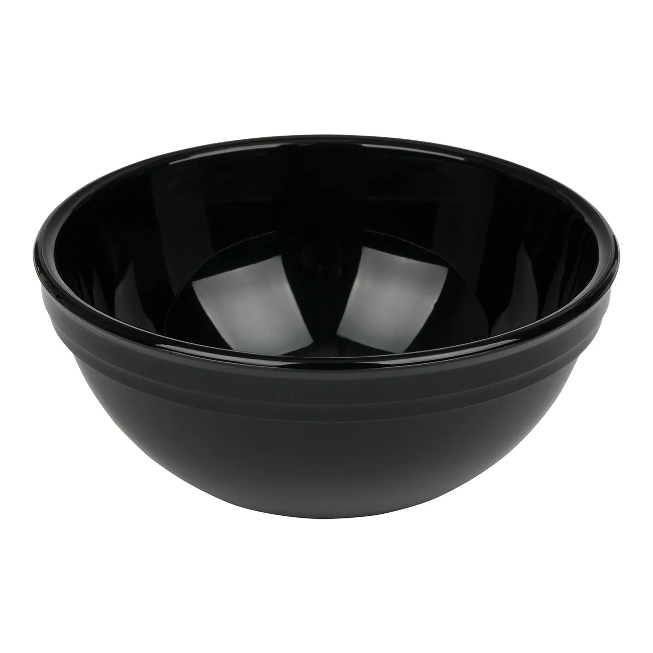 Cambro 50CW110 Nappie Bowl – 15 oz (5‑1⁄4" dia.) Black Polycarbonate, NSF‑Certified, Glossy Finish