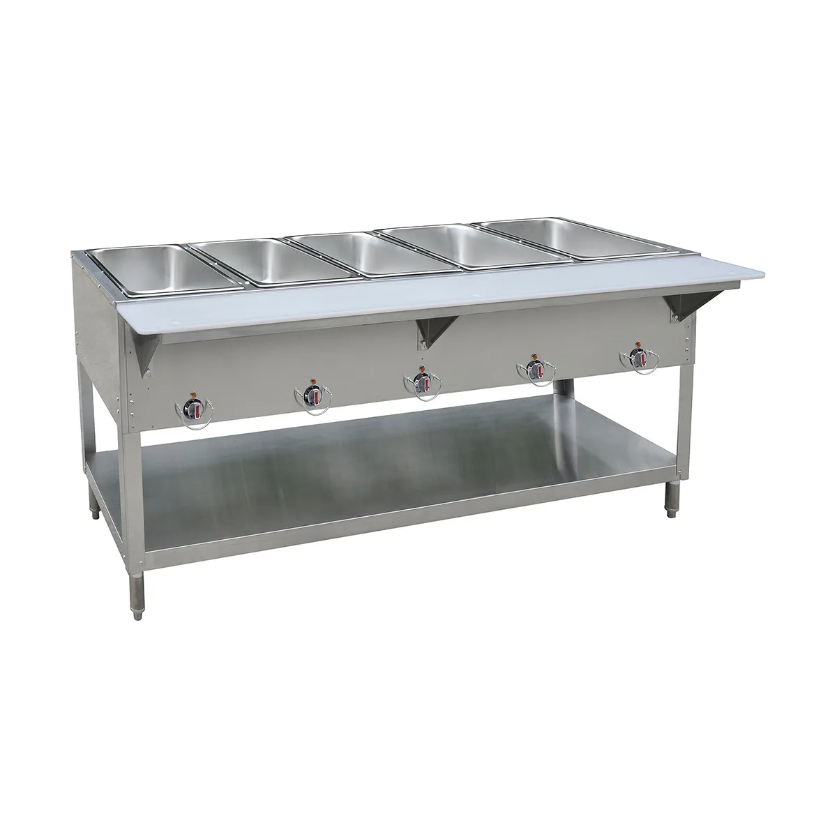 BK Resources STE-LP-5 Liquid Propane Hot Food Table, (5) Wells