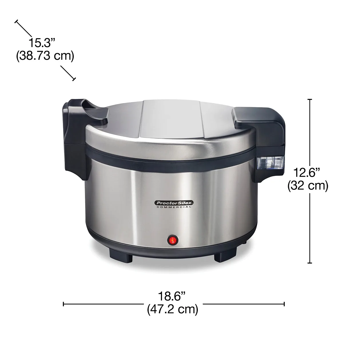 Hamilton Beach 37580 Proctor Silex Commercial 60 Cups Rice Warmer, 120V, 103W