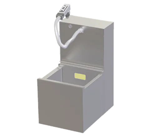 Perlick TSC12IBW-MH 12" Underbar Bottle Storage Bin w/ Insulated, Holds (5) 3-3/4" Dia Bottles