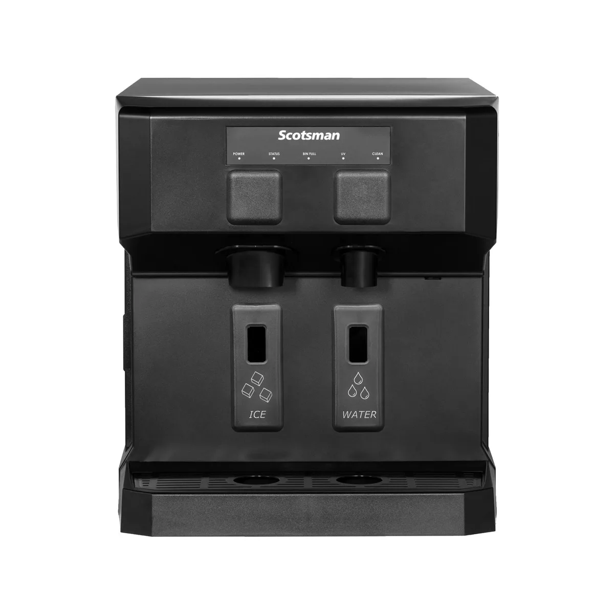 Scotsman HID207AX-1 16" Countertop Nugget 196 lb Ice & Water Dispenser, Air Cooled, 7 lb Bin