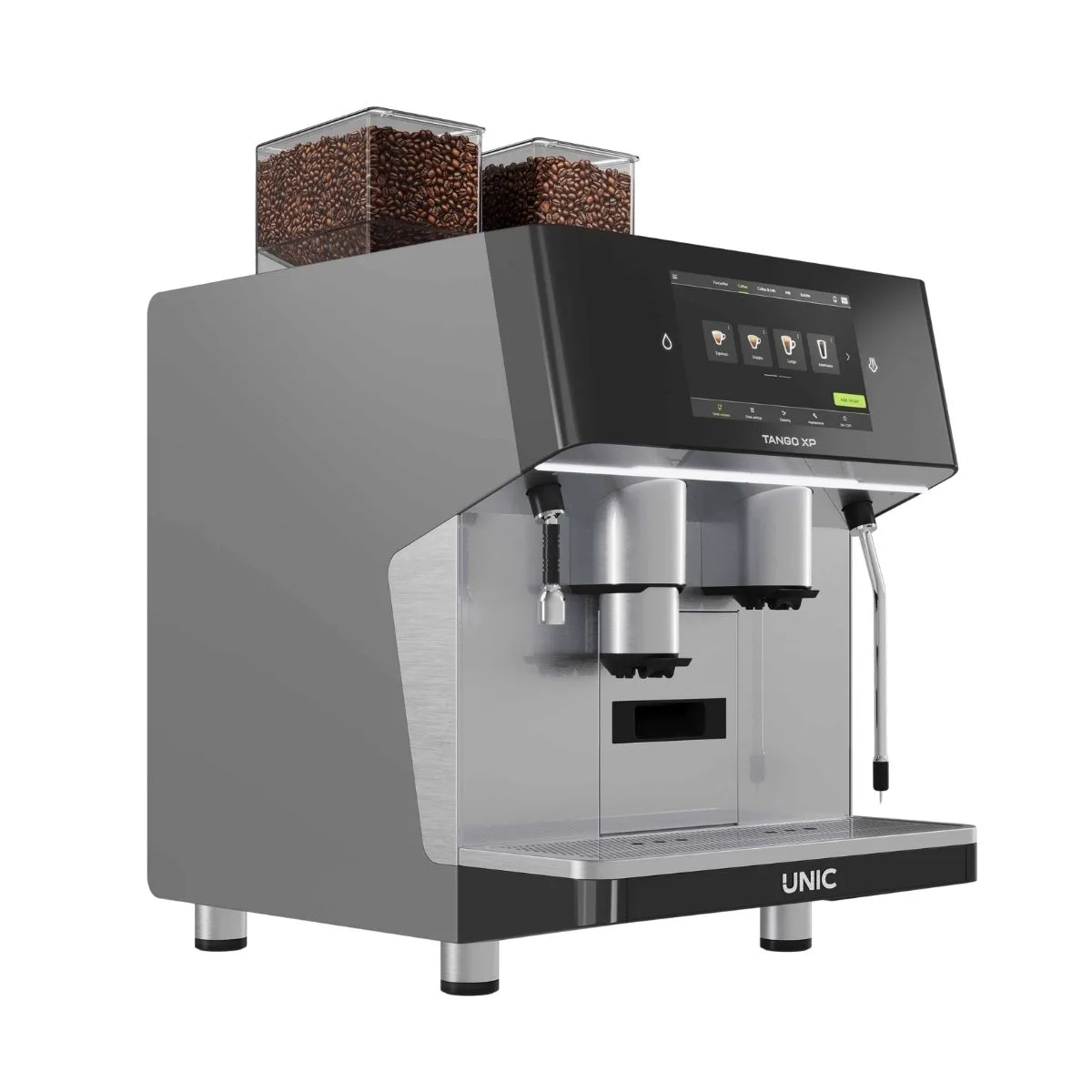 Unic Espresso Equipment TANGO XP DUO 2-STEP Espresso Cappuccino Machine - 2 Groups / Auto