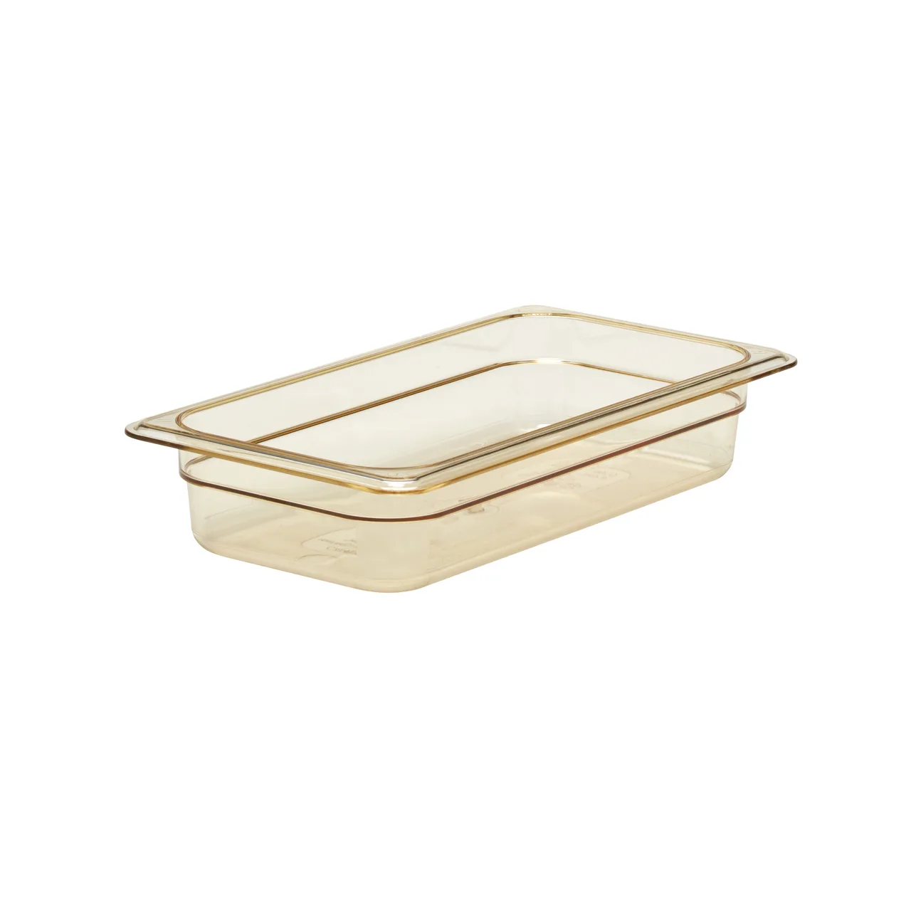 Cambro 32HP150 H‑Pan 1/3‑Size Pan, 2‑1/2″ Deep, Amber Non‑Stick, -40°F to 375°F, NSF
