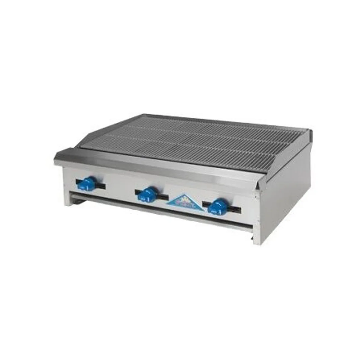 Comstock-Castle FHP72-6RB 72" Countertop Gas Radiant Charbroiler w/ (6) Burners, 150.000 BTU