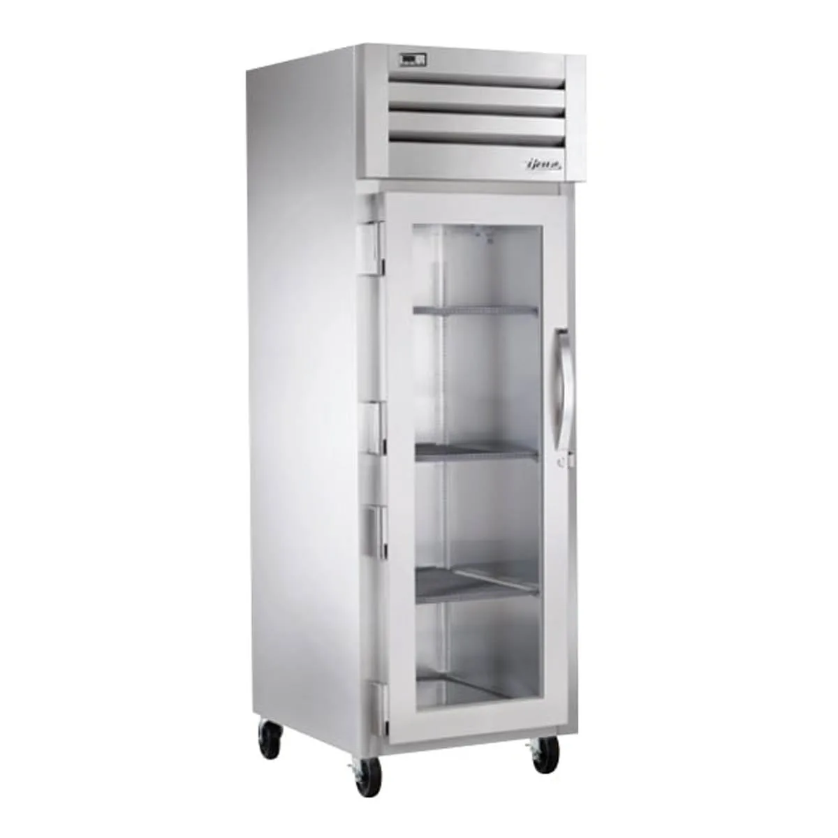 True STG1F-1G-HC 27" 1-Section Reach-In Freezer, 1 Glass Door, Top Mounted, 31 cu. ft., Stainless Steel Front