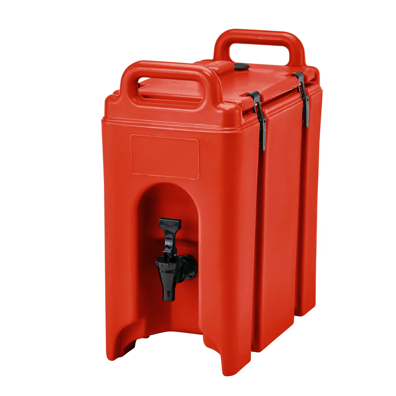 Cambro 250LCD158 Camtainer Carrier, 2.5‑Gallon Insulated, Hot Red, 9x16½x18⅜ in, NSF