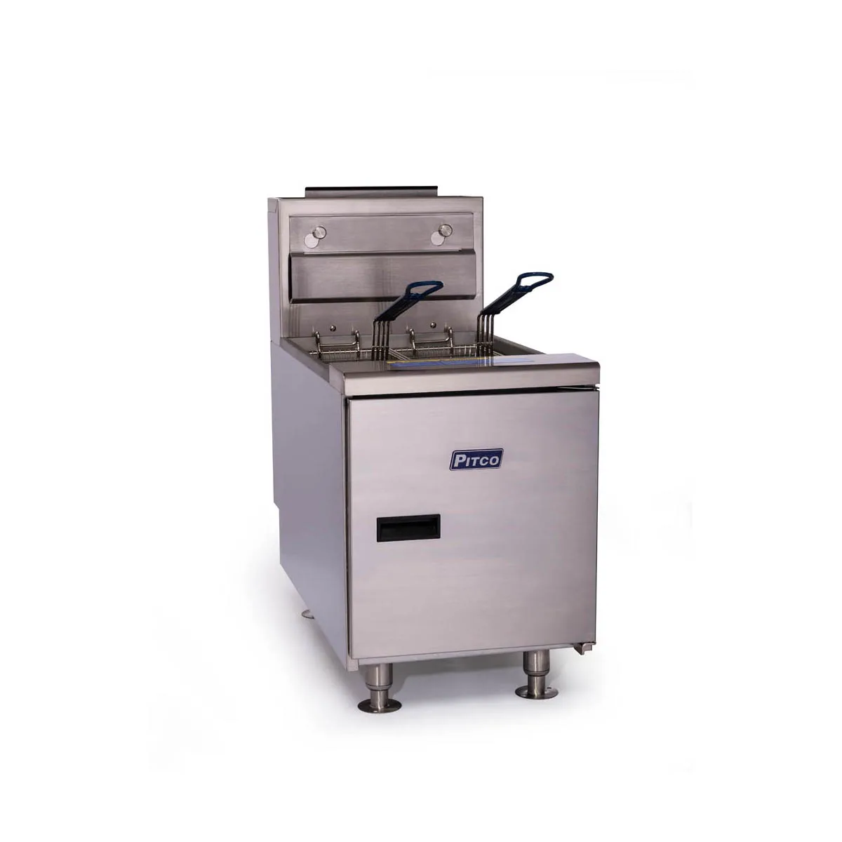 Pitco SGC-S Solstice™ Full Pot Countertop Gas Fryer w/ 35 lbs Capacity, Millivolt Controls, Natural Gas