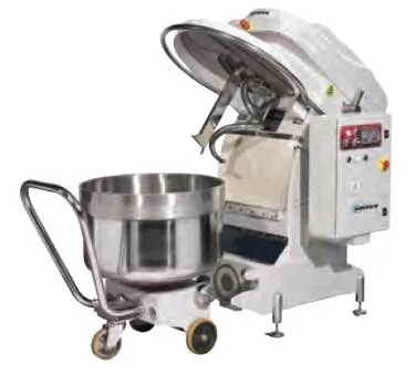 Univex SL250RB Silverline Spiral Mixer with 370 qt Removable Bowl, 2-Speed, 550 lbs Dough Capacity