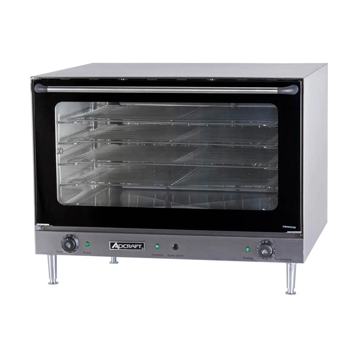Adcraft COF-6400W Single Deck Electric Convection Oven w/ 4-Pan Capacity, Full-Size, Countertop