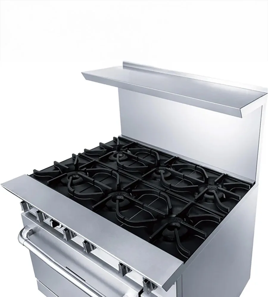 Dukers Appliance Co DCR36-6B 36" Gas Restaurant Range w/ (6) Open Burners, (1) Standard Oven, 233.000 BTU