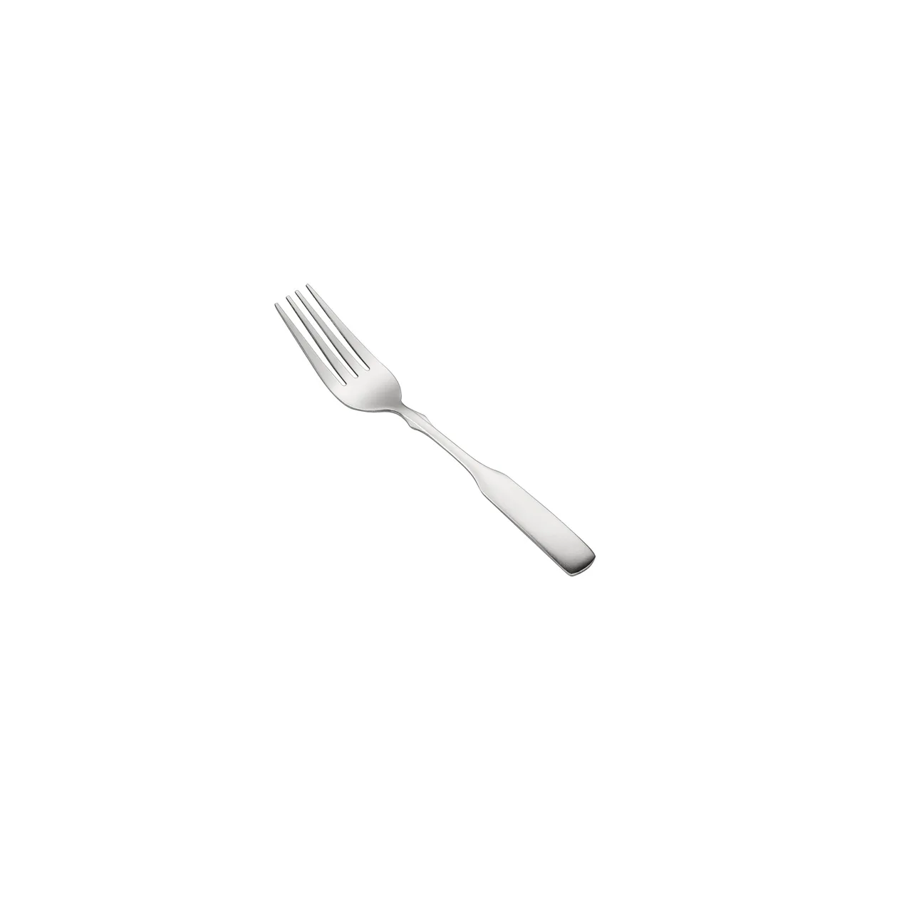 CAC China 3005-06 Seine Salad Fork, 6" Length, Heavy Weight, 18/0 Stainless Steel - 1 Dozen