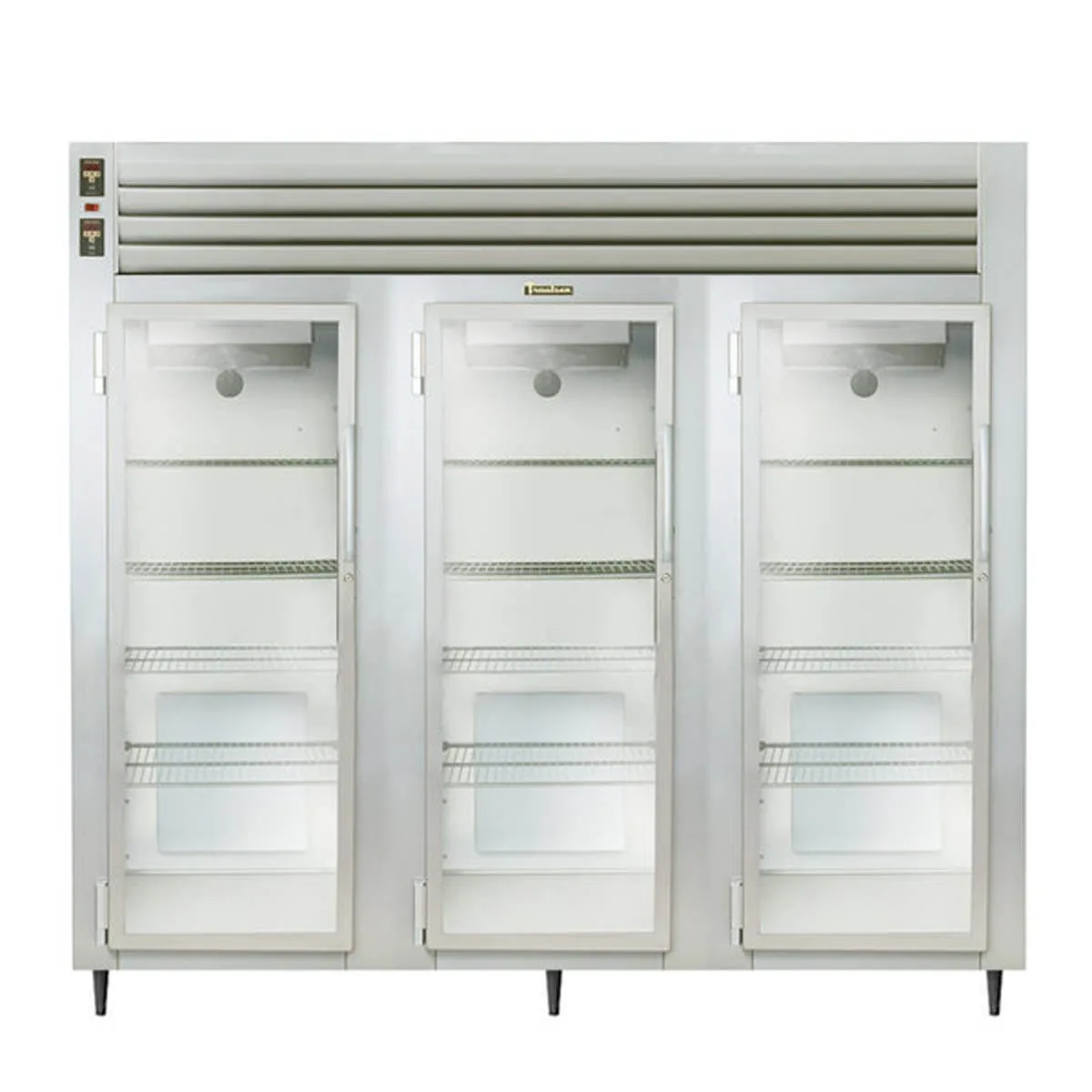 Traulsen AHT332W-FHG 86" 3-Section Reach-In Refrigerator w/ 3 Glass Doors, Remote, 79 cu. ft.