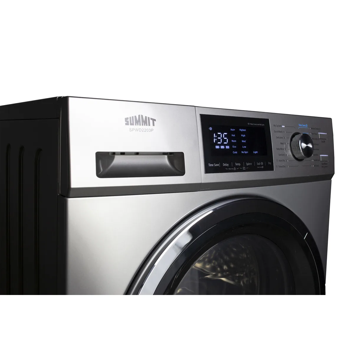 Summit SPWD2203P 24" Washer/Dryer Combo, front-opening, non-vented, 2.7 cu. ft.