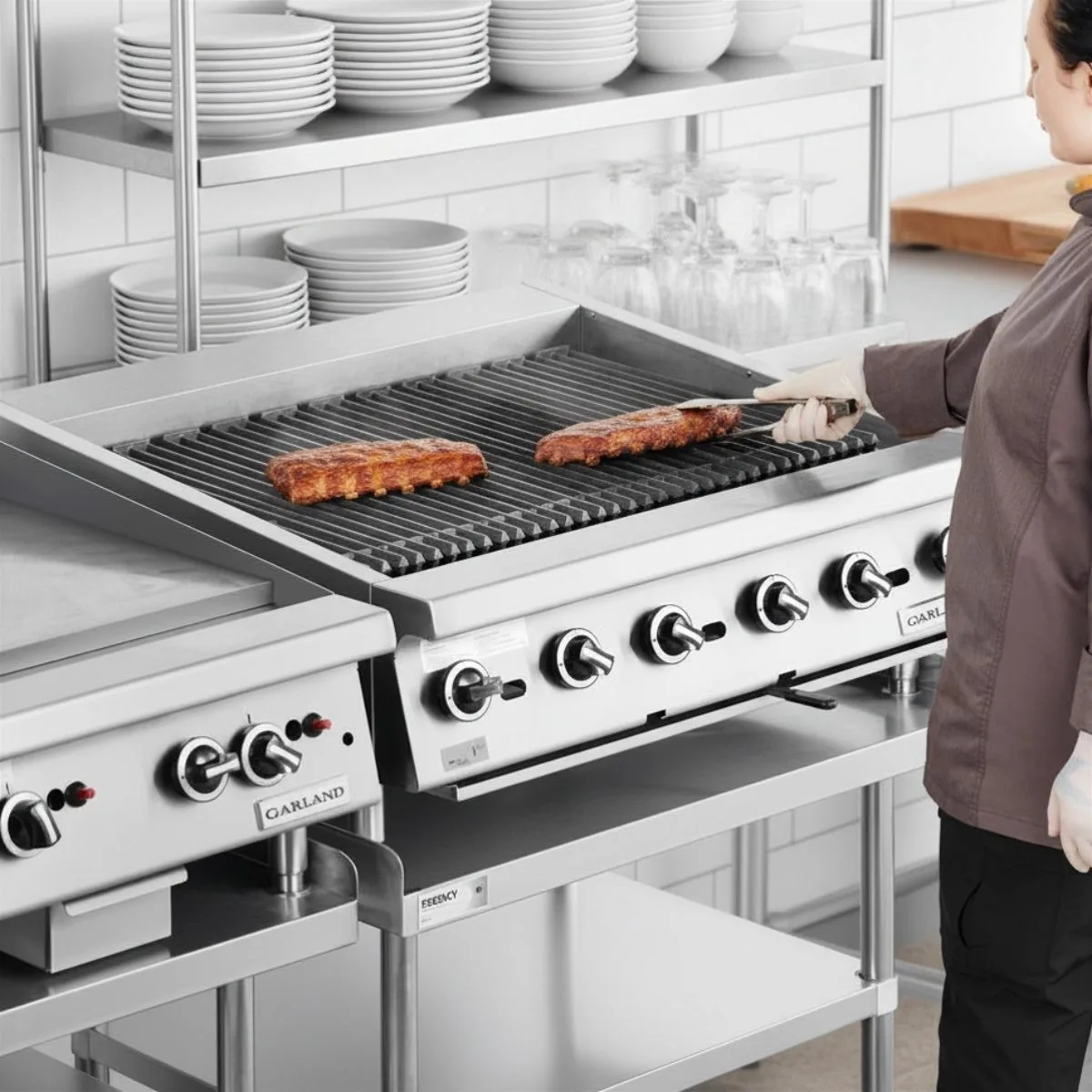 Garland US Range GTBG36-AR36-SIGNATURE Countertop Gas Charbroiler