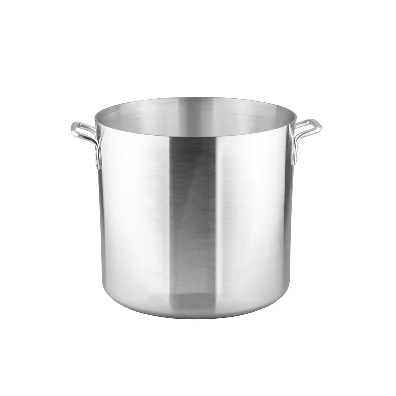 CAC China A5SP-4-40 Stock Pot - 40 Qt Aluminum, 4 mm Thick, Riveted Handles, NSF Certified