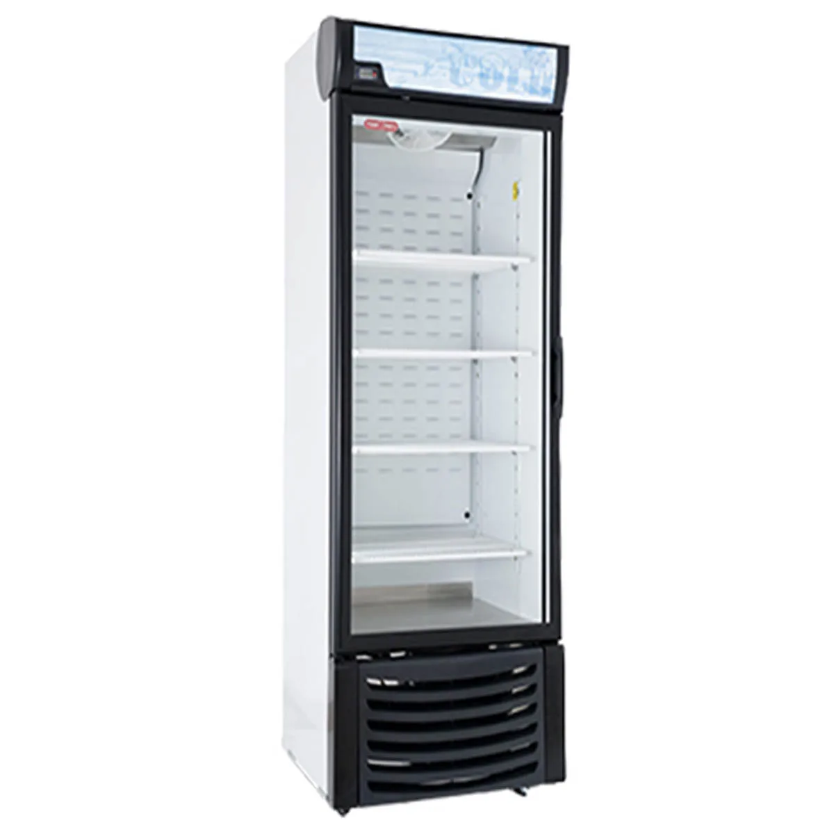 Pro-Kold  DURF 16W 40" 1 Glass Door Freezer Merchandiser in White, 16 cu. ft.